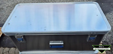 Alukiste Alubox Feuerwehr Transportbox Kiste Typ 6 mit Trennwand 80x40x30