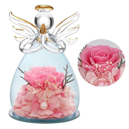 Ewige rose engel figur - im,