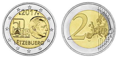 Luxemburg euro jahre - 50,
