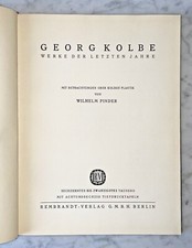 Georg Kolbe - works of recent