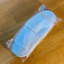 1 Paar Unisex Hotelslipper Badeslipper Hausschuhe, weiß  - 29 cm