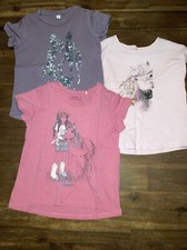 Esprit 3er Set T-Shirt 104/110 Pferde