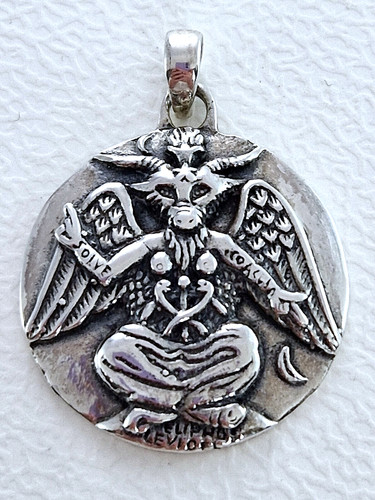 Baphomet amulett echt - amulett,