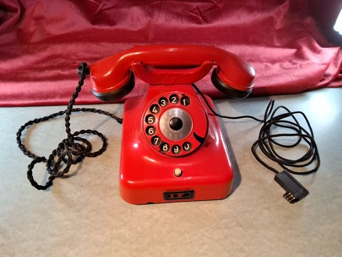 Altes telefon rot - altes, 📞