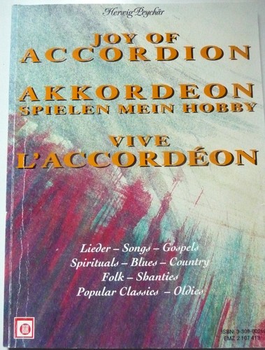 Noten für akkordeon joy of - akkordeon,,