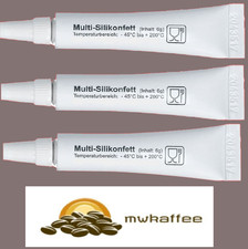 3x Silikonfett für