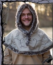 Mittelalter Larp - Elfen Gugel