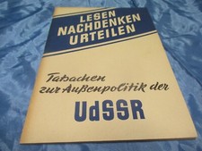 Tatsachen zur Außenpolitik