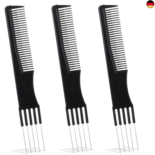 Toupierkamm stück schwarz - toupierkamm, 3
