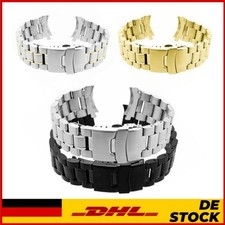 Edelstahl Uhrenarmband Mit Universell Uhr Metallarmband Gliederarmband 18-24mm