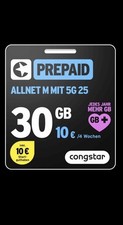 Congstar Prepaid Handy SIM