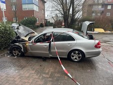 E220 mit Brandschaden