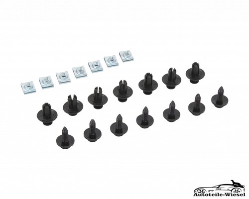 Unterfahrschutz clips set für - unterfahrschutz,