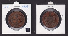 1 Cent Kupfer-Nickel Münze