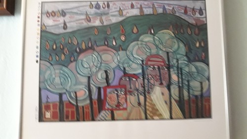 Hundertwasser kunstdruck - hundertwasser,