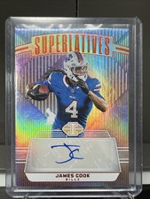 2023 Panini Illusions Football James Cook Auto Buffalo Bills 