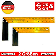 Zimmermannswinkel Messwinkel Schreinerwinkel Anschlagwinkel Tischler Winkel Alu