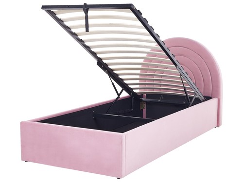 Bett samt rosa - bett,