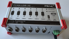 Peak-System PCAN-USB X6 6-Kanal CAN/CAN-FD Interface USB 2.0 D-Sub IPEH-004062