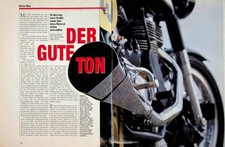Motorrad Classic 1333) Norton Manx in einer seltenen Vorstellung auf 10 Seiten