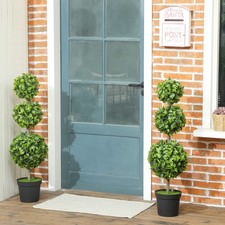 HOMCOM 2er Set Künstliche