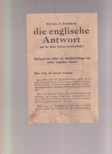 Flugblatt