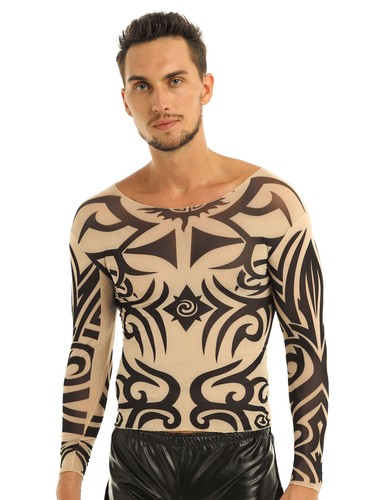 Tattoo shirt herren langarm - shirt,