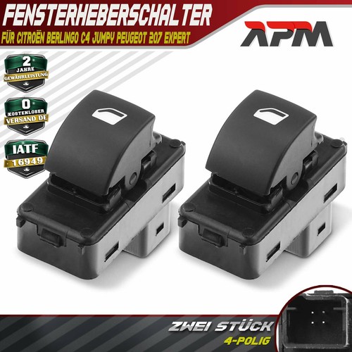 Fensterheberschalter für - 2x,