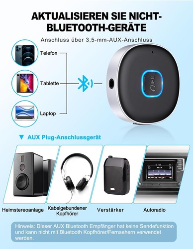Aux bluetooth adapter auto - bluetooth,