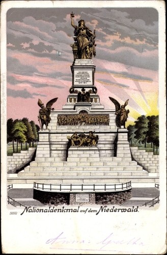 Litho rüdesheim rhein - litho,