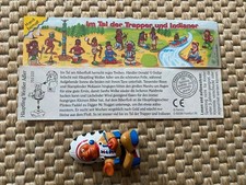 Ü-Ei Im Tal der Trapper u. Indianer Häuptling Weiße 703222 mit BZ Saison 1998/99