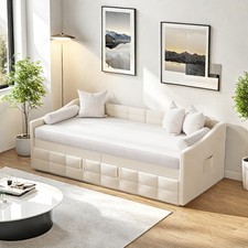 Polsterbett Ausziehbares