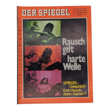 Der Spiegel 10. August 1970 Nr. 33 24. Jahrgang Rauschgift harte Welle