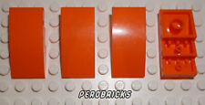 Lego Basic 4x Bogen halbrund Schrägstein 2x4 orange #93606 (Beispielfoto)