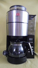 Melitta AromaFresh Kaffeeautomat, integriertes Mahlwerk, Mod. 1021-01, Edelstahl