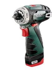 Metabo PowerMaxx BS Basic Akku-Bohrschrauber Solo Gerät inkl. Bohrfutter
