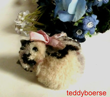 alte Steiff Katze •  Woll-