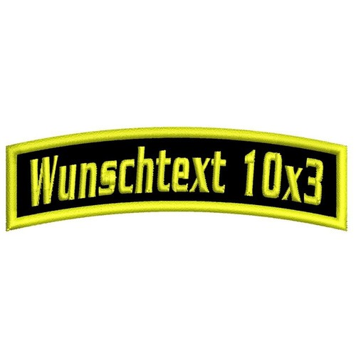 Gestickter aufnäher bogen - gestickter, b1