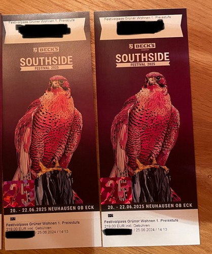 Southside festival ticket - southside,