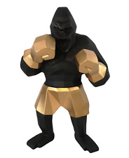 Deko Figur boxender Gorilla