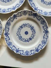 19.5 cm blauer Teller, aus der