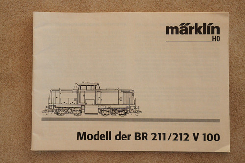 Märklin bedienungsanleitung - märklin,