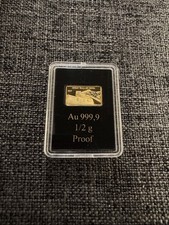 MDM Goldbarren je 0,5g