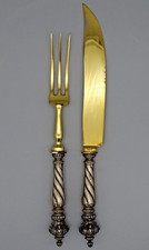 Antik: Altes Vorlegebesteck/