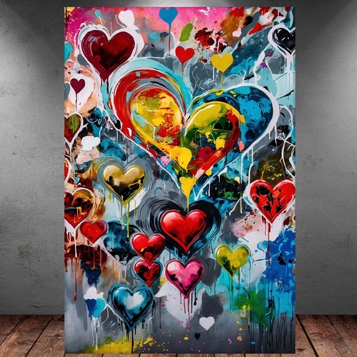 Leinwand bild xxl abstrakt - leinwand,