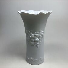 AK Kaiser VASE Blumen Weiß