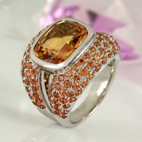 Ring 750 weißgold 18k - ring, 1