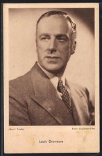 Ansichtskarte Schauspieler Louis Graveure im Anzug 