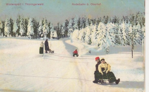 Oberhof rodelbahn gl1911 - oberhof,