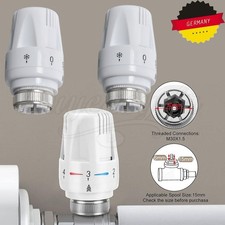 3 x Thermostatkopf Heizkörper